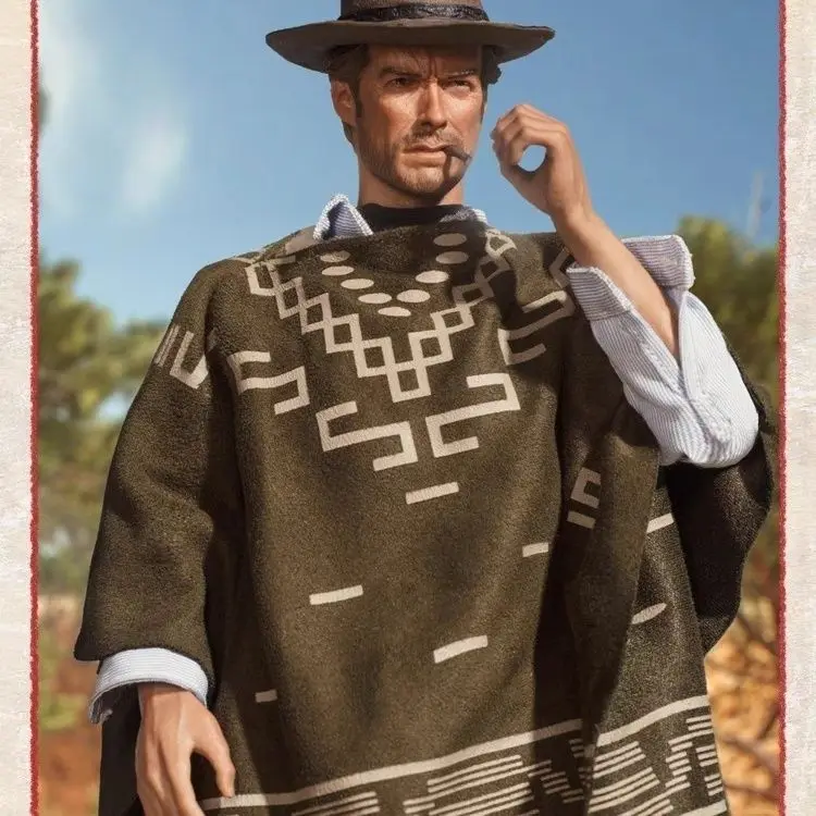 メンズケープファッショナブルなニットフリンジ付きプルオーバー - Muffler Men Wool のレビューと価格