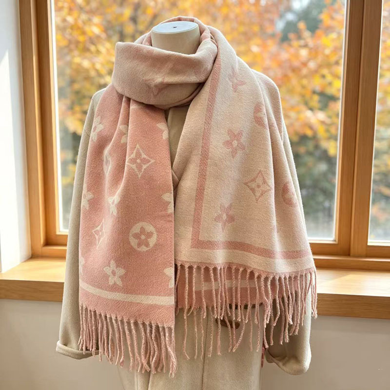 おしゃれな民族柄のレディース・フェイクカシミヤ・インフィニテ - Infinity Scarf Knit のレビューと価格