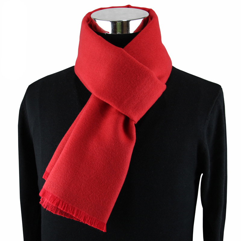 最新ファッションデザインカジュアルスカーフ 冬用メンズカシミ - Muffler Men Wool のレビューと価格